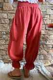 Sundaze Cheesecloth Bloomer Pant Indian Red